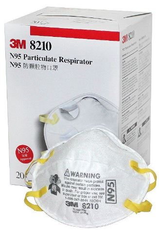 Mascarilla Descartable 3m Modelo 8210