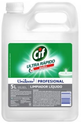 Limpiador Cif Baño Profesional X 5 Lts