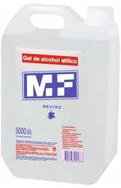 Kit Alcohol Gel Fradelco X 5 Lts + 3 Dosificadores C/pulsador