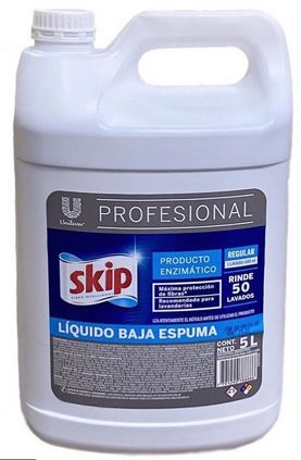 Jabon Liquido Skip Baja Espuma X 5 Lts