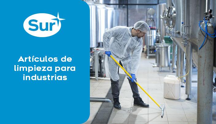 Artículos de limpieza para industrias