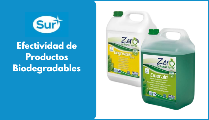 Efectividad de Productos Biodegradables