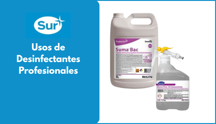 Usos de Desinfectantes Profesionales